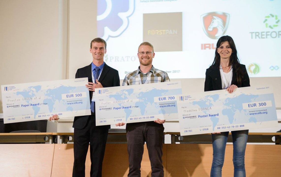 Winners of the Best Paper and Poster Awards (FORMEC 2017, Brașov)